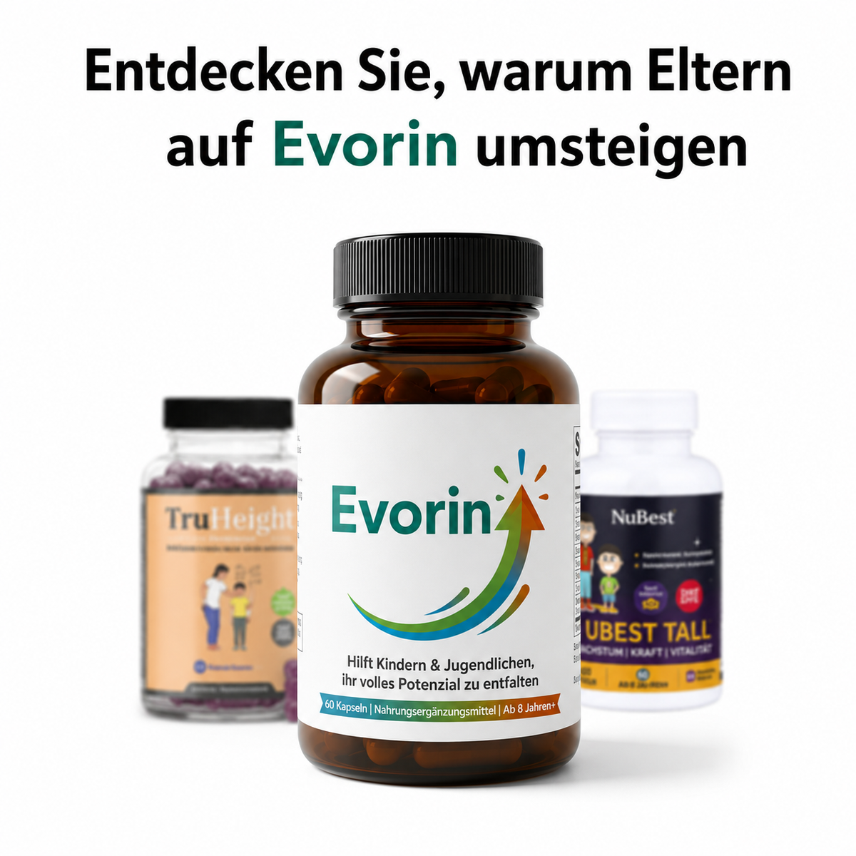 Evorin Wachstum für Kinder & Jugendliche