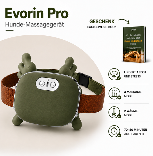 Evorin™ Beruhigungsmassagegerät: Für Haustiere & Menschen