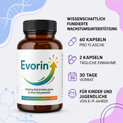 Evorin Wachstum für Kinder & Jugendliche